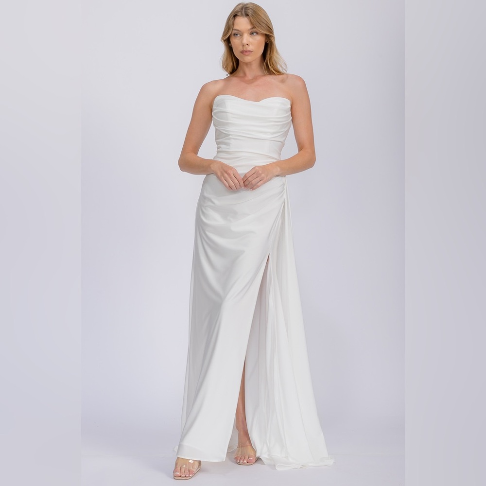 Bridal White Gown
